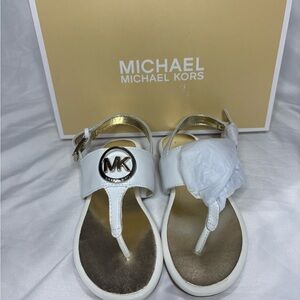 Michael Kors White Sandals